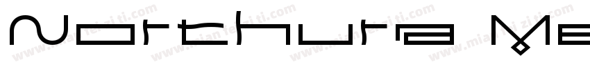 Northura Medium Ultra Expanded字体转换